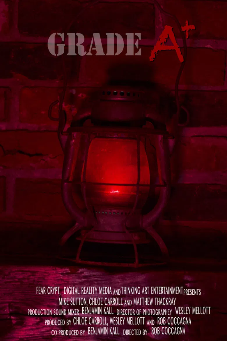 Grade A poster background