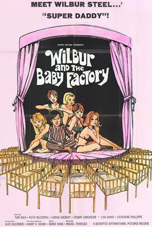 Wilbur and the Baby Factory poster background