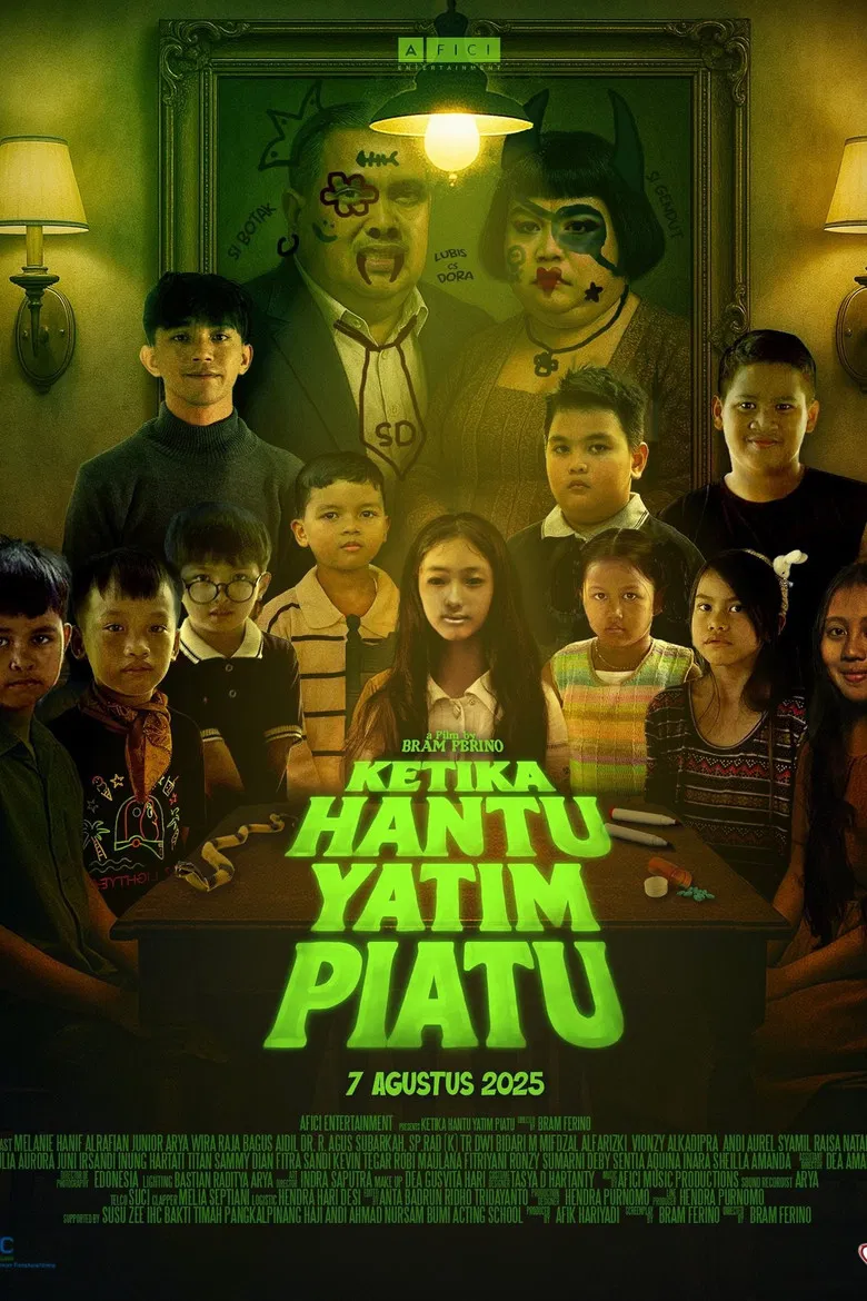 Ketika Hantu Yatim Piatu poster background