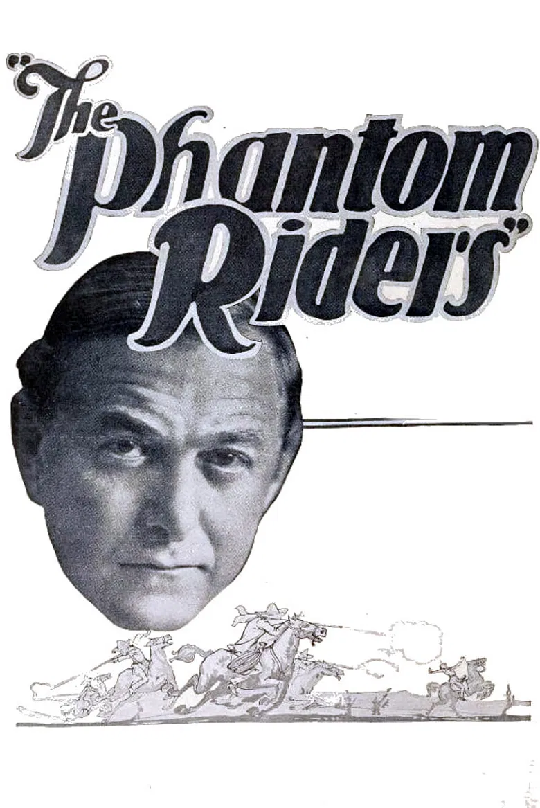 The Phantom Riders poster background