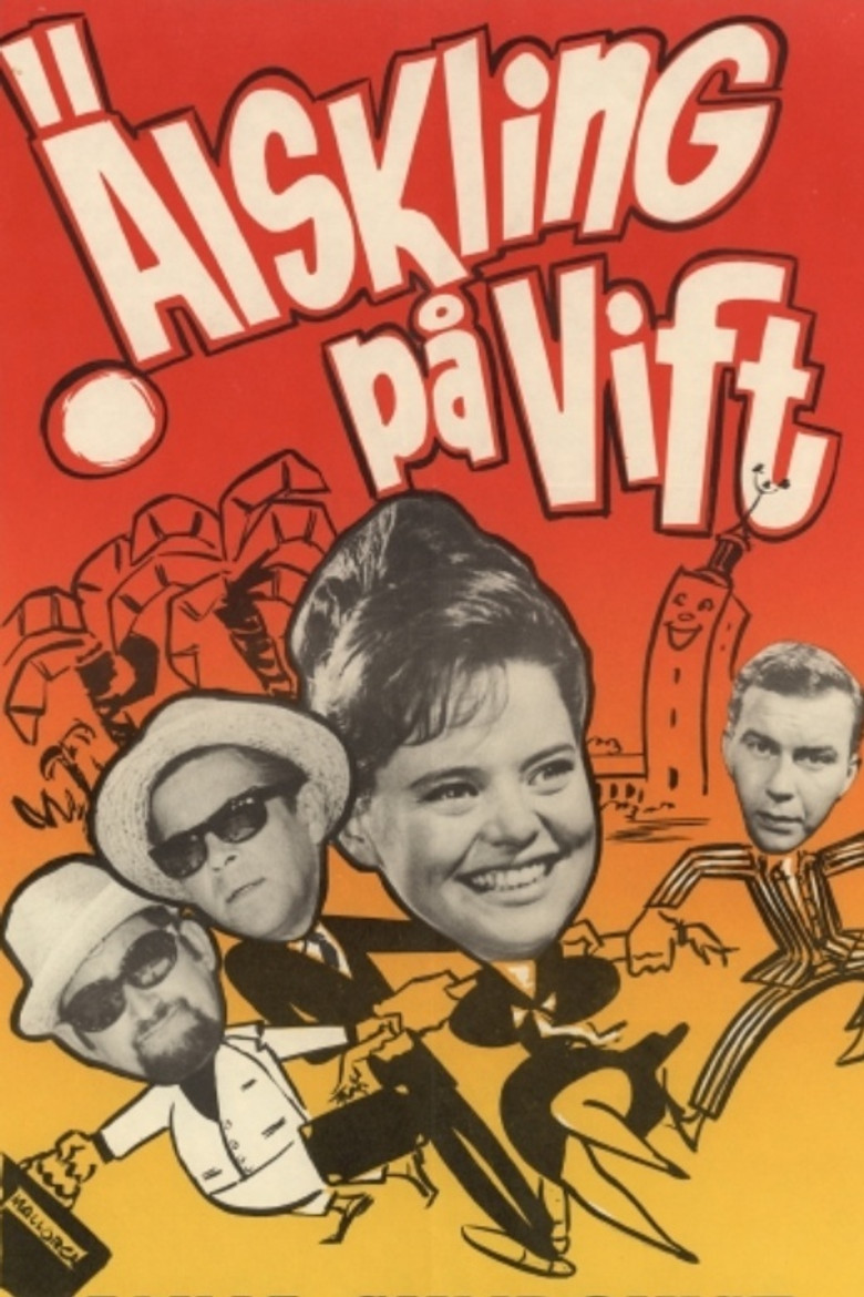 Älskling på vift poster background