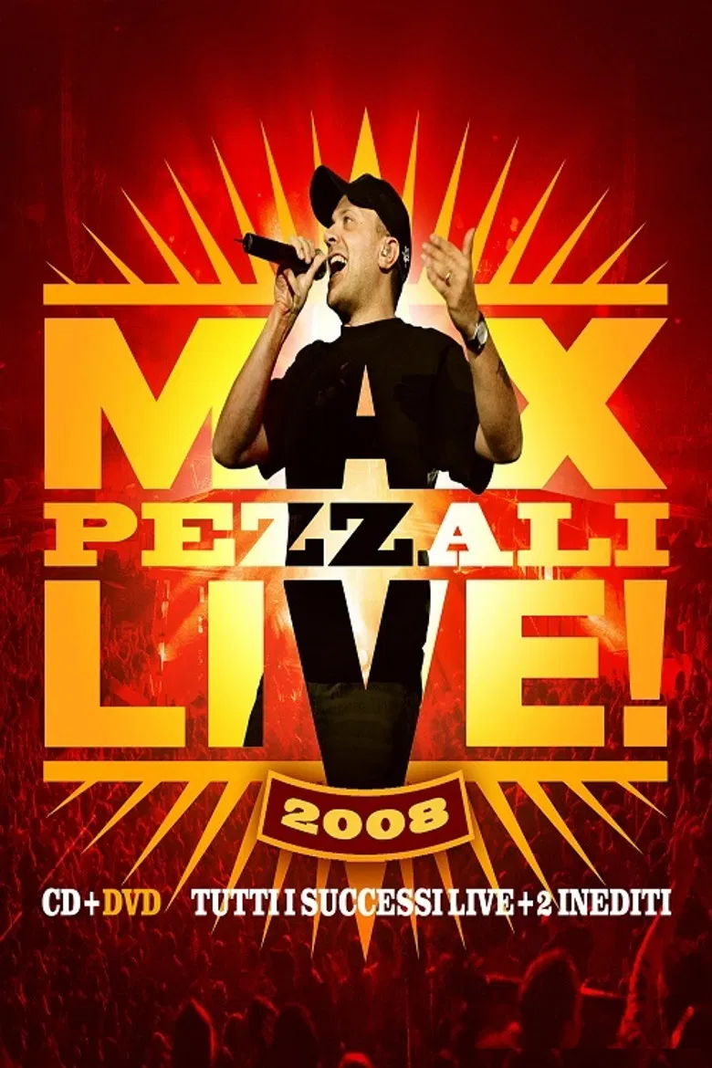 Max Pezzali - DVD Live Tour poster background