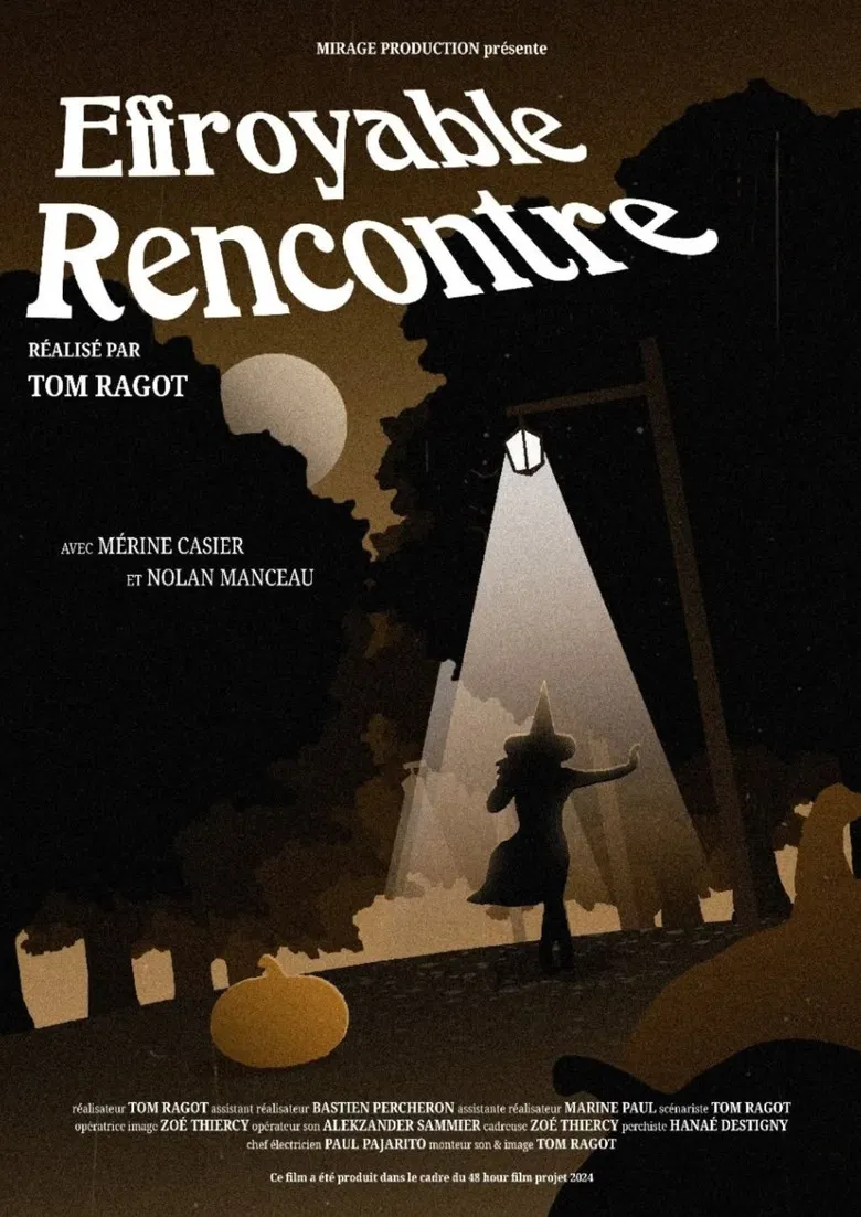 Effroyable Rencontre poster background