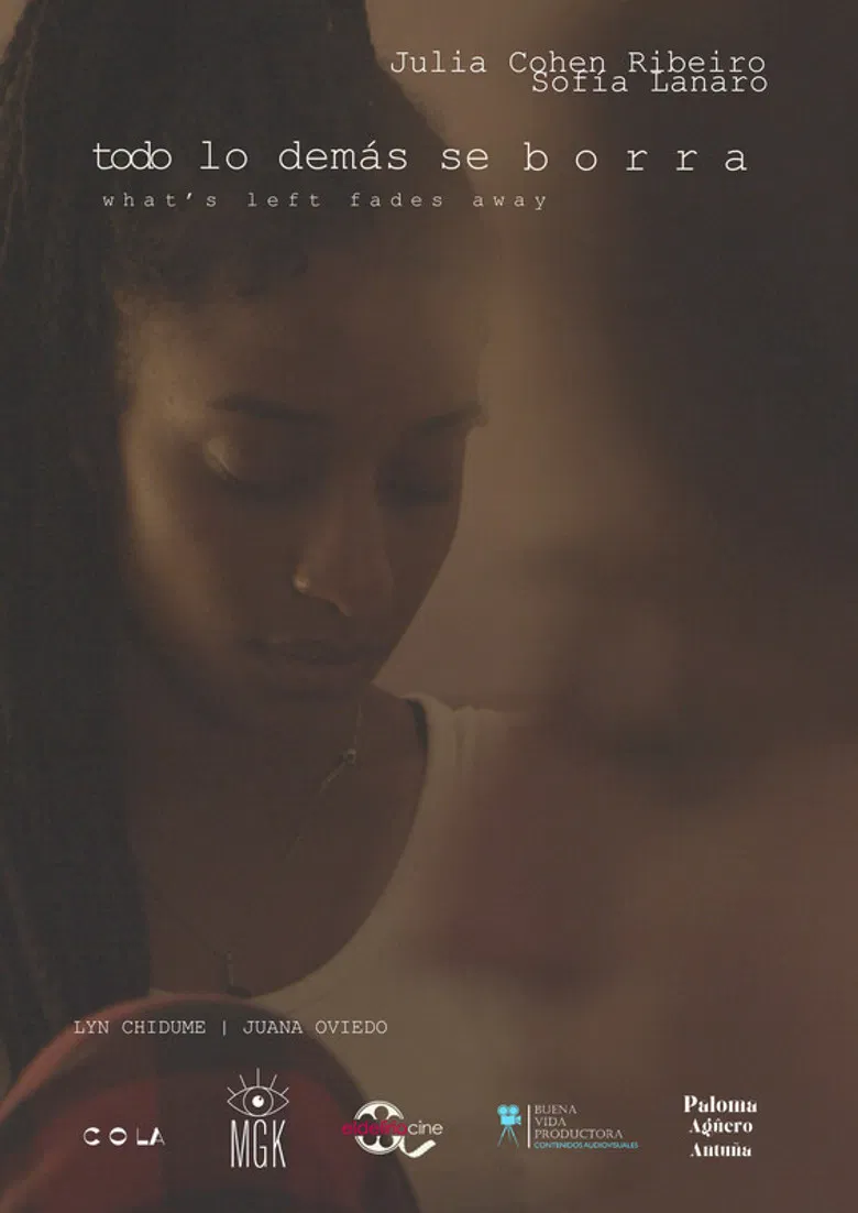 What's Left Fades Away poster background