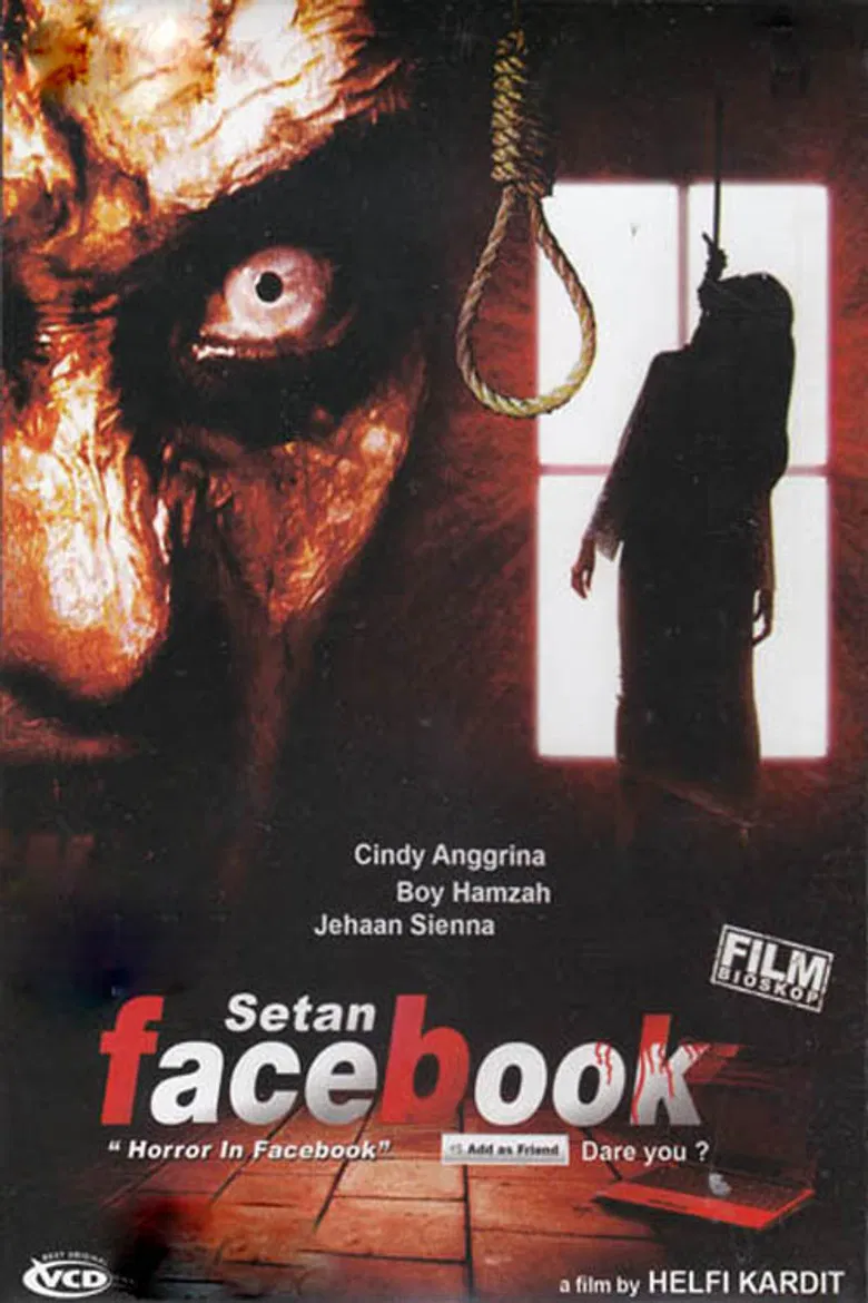 Horror in Facebook poster background