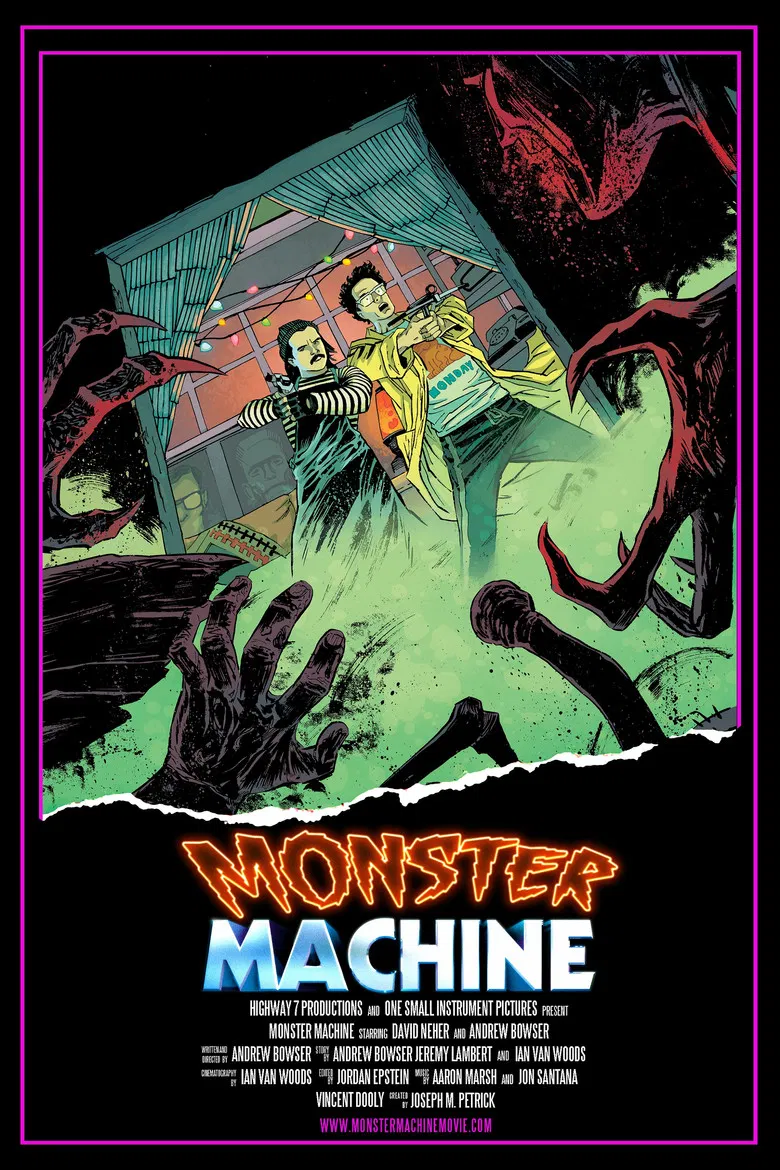 Monster Machine poster background