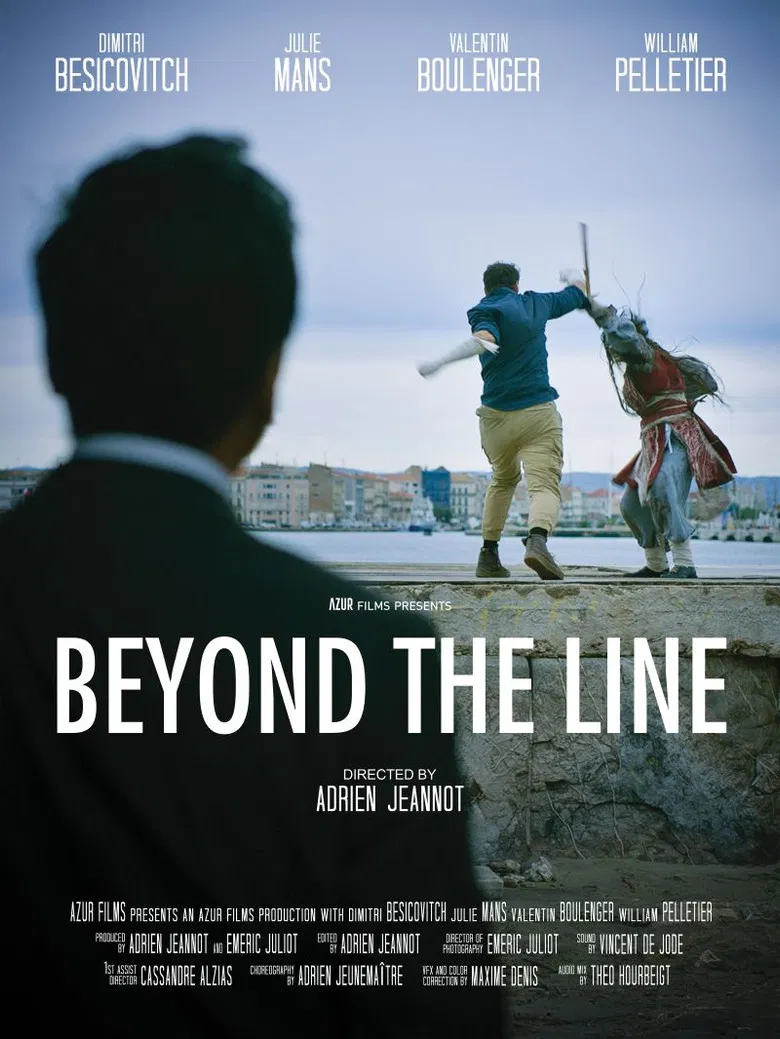 Beyond the Line poster background
