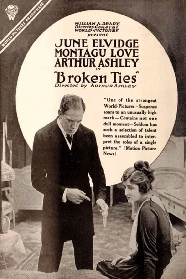 Broken Ties poster background