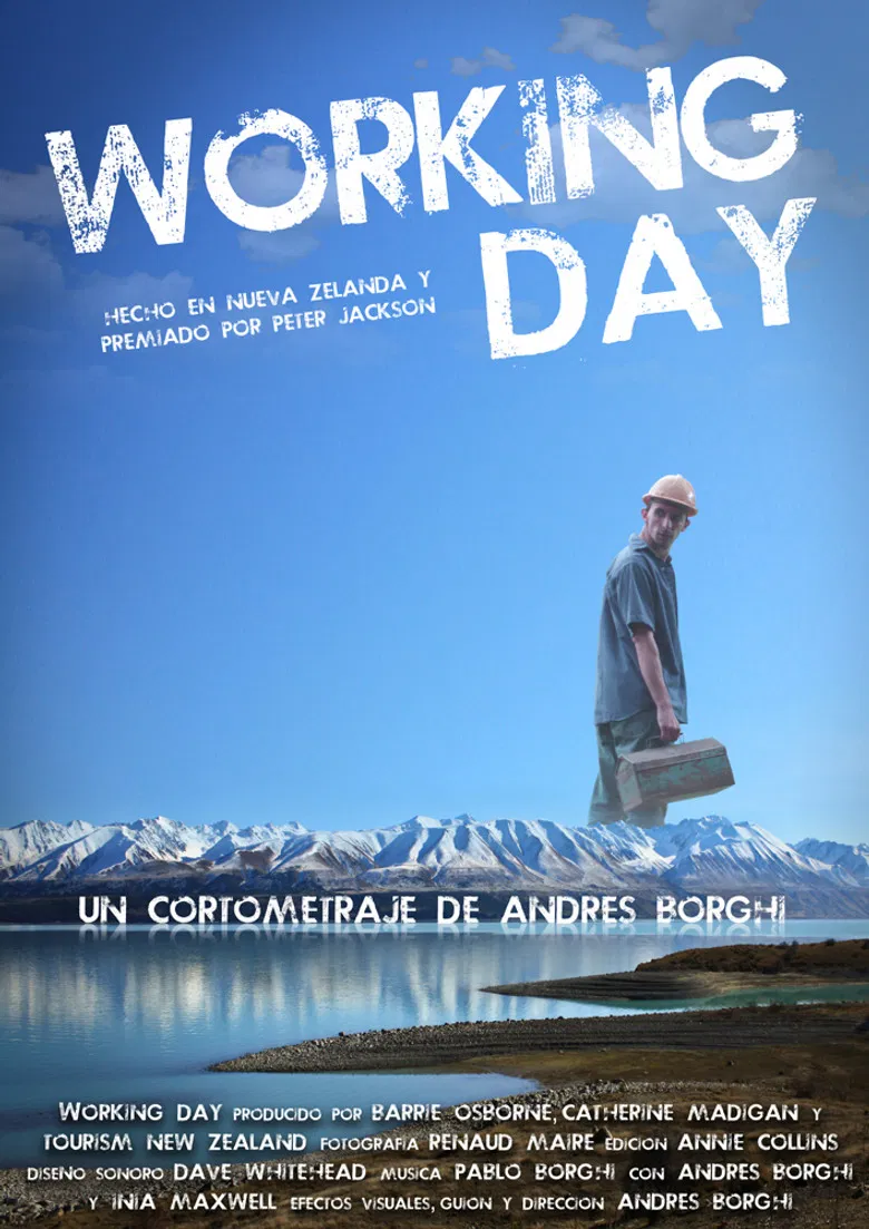 Working Day poster background