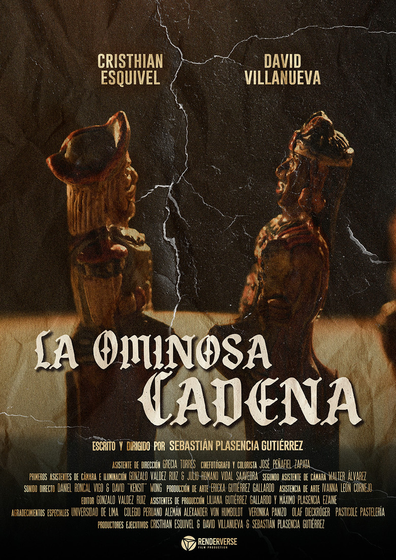 La Ominosa Cadena poster background