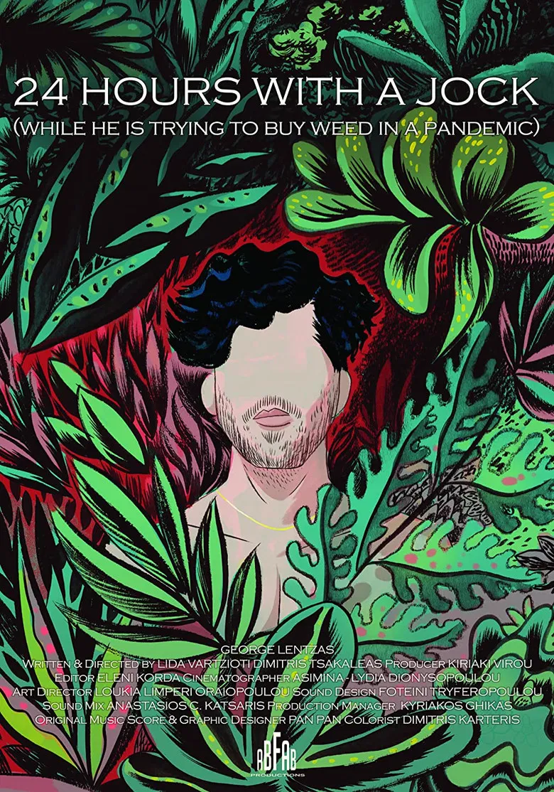 24 Hours with a Jock (While He Is Trying to Buy Weed in a Pandemic) poster background