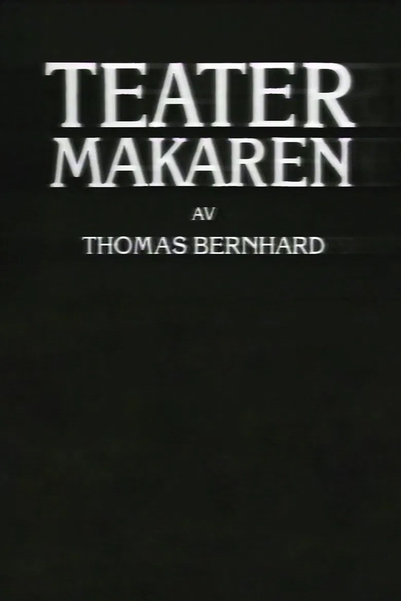 Teatermakaren poster background