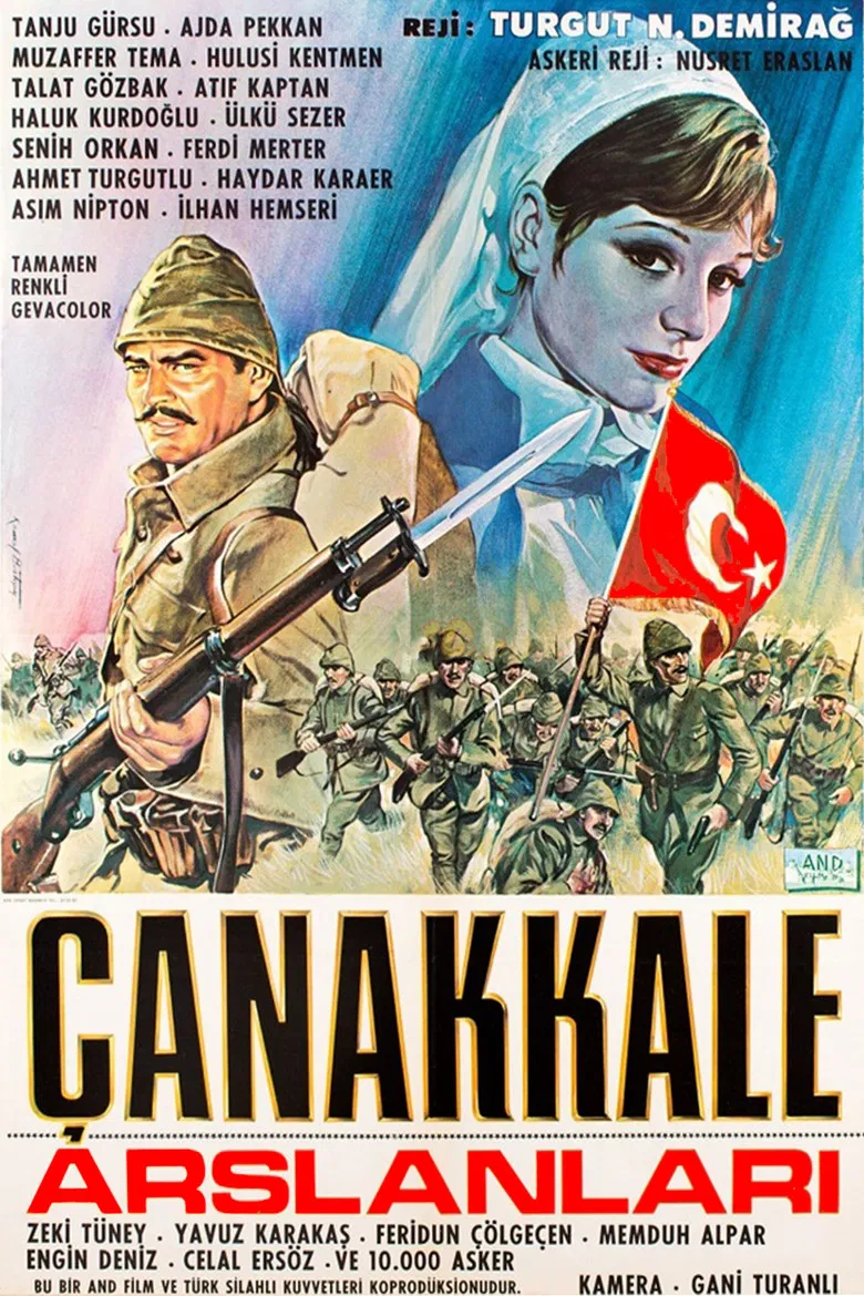Çanakkale Aslanları poster background