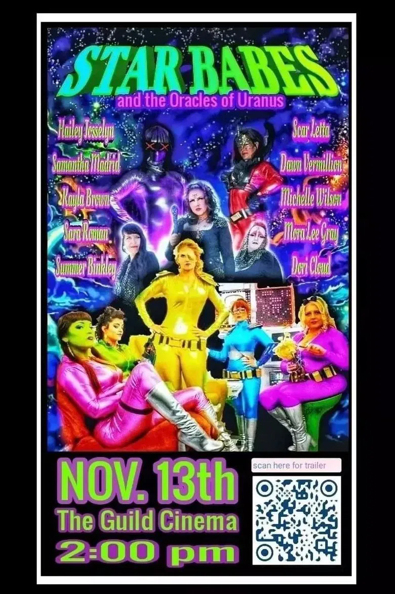 The Star Babes and the Oracles of Uranus poster background