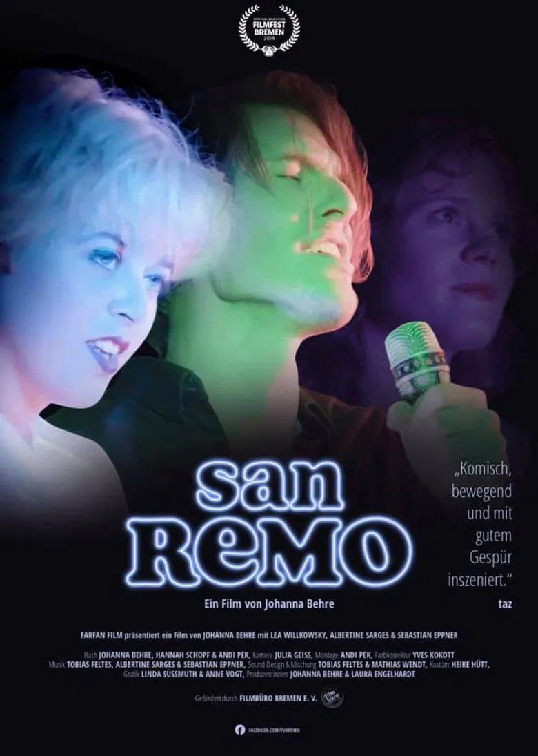 San Remo poster background