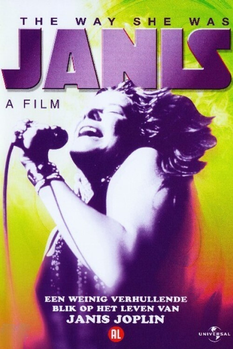 Janis Joplin - The way she was Janis poster background