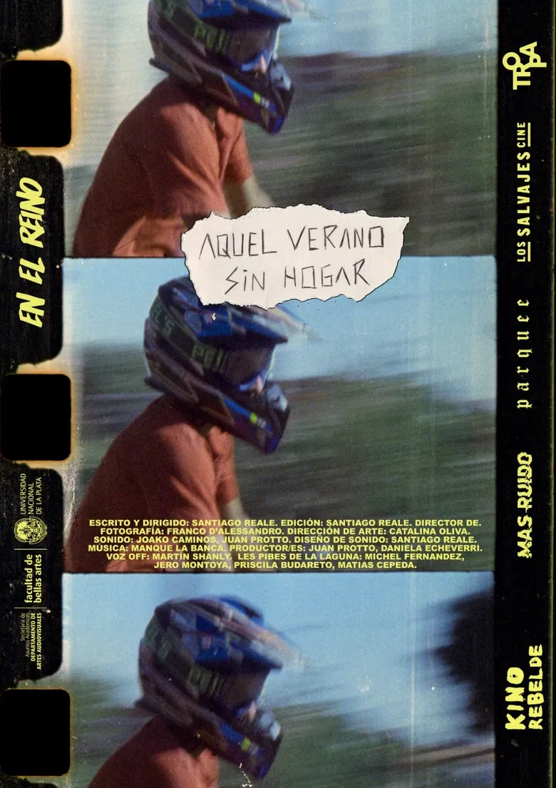 Aquel verano sin hogar poster background