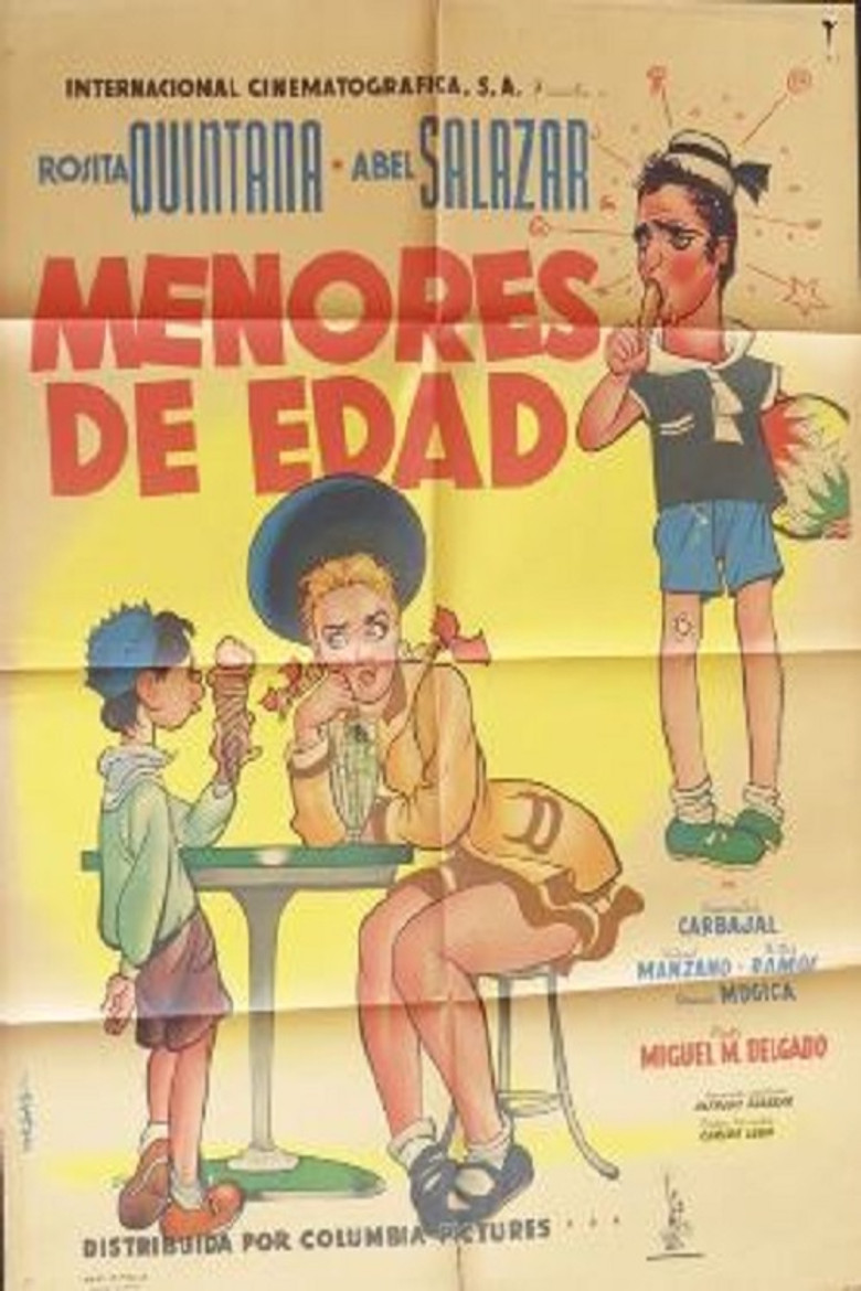 Menores de edad poster background