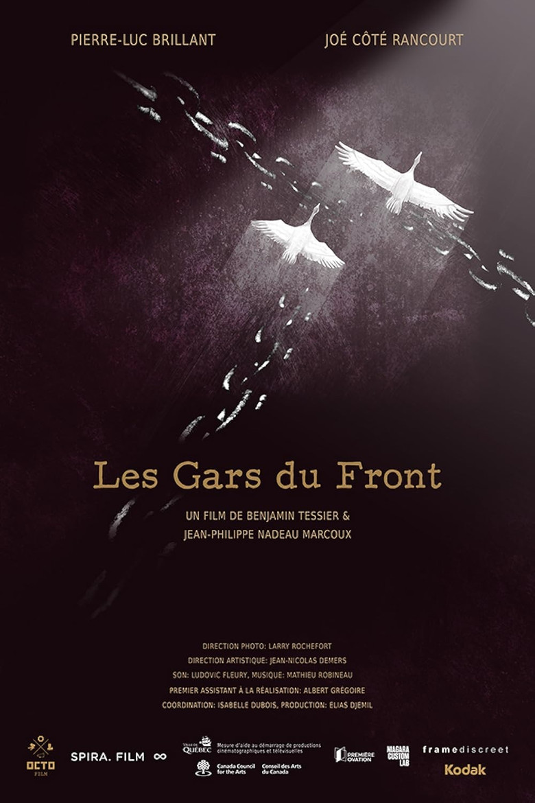 Les gars du front poster background