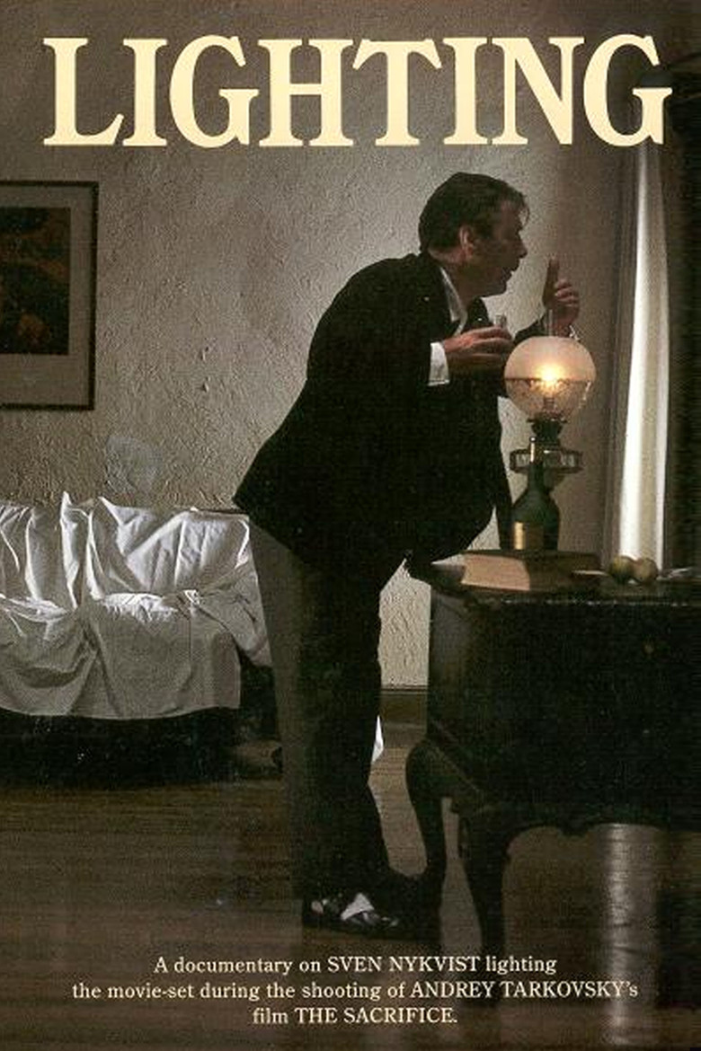 Lighting poster background