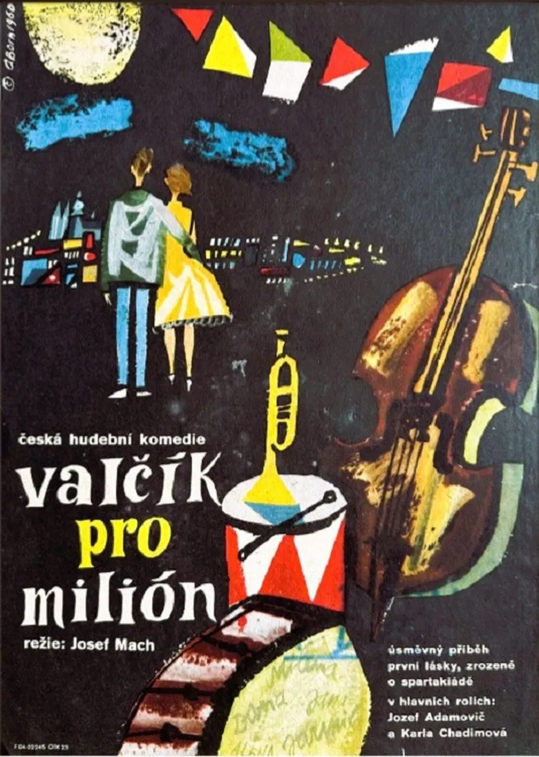 Valčík pro milión poster background