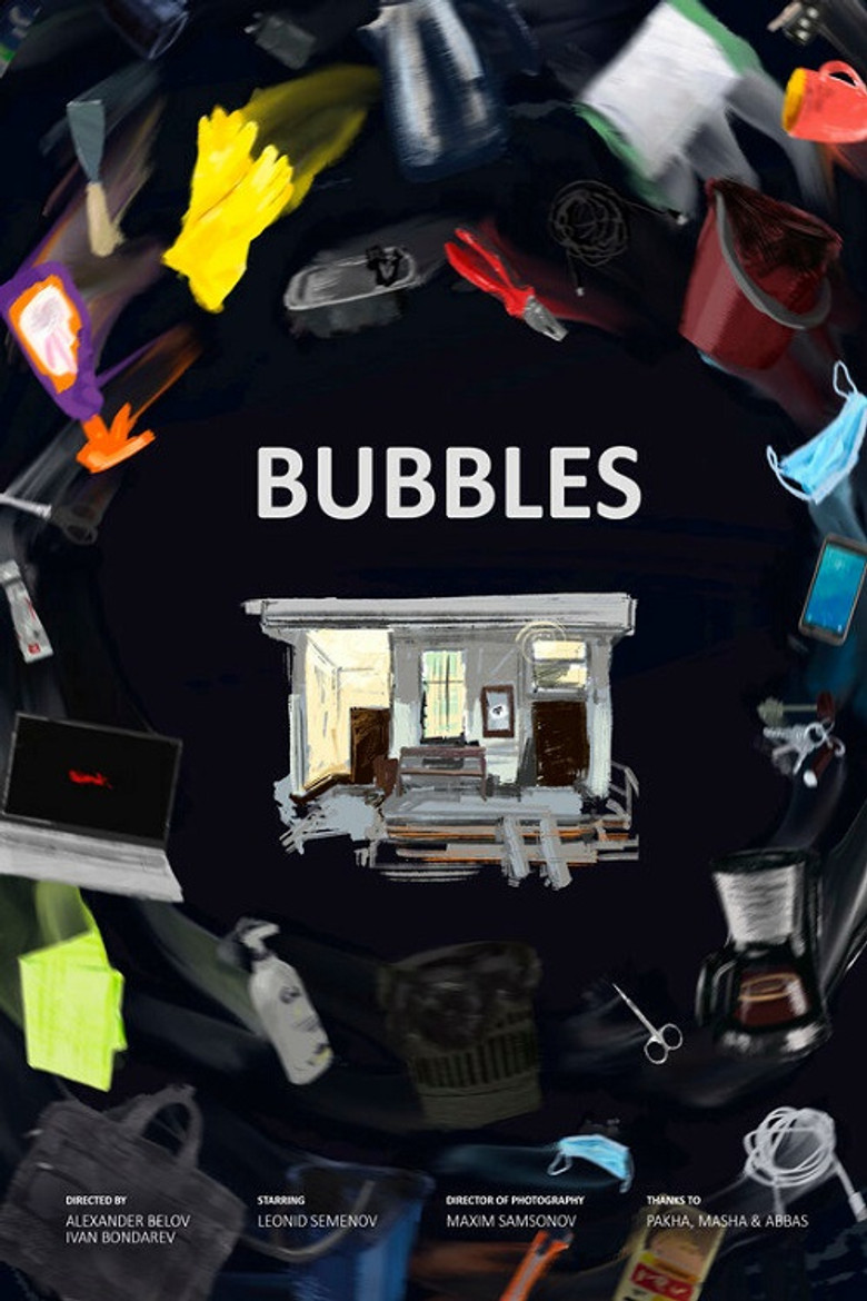 Bubbles poster background