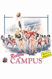 Return to Campus poster background