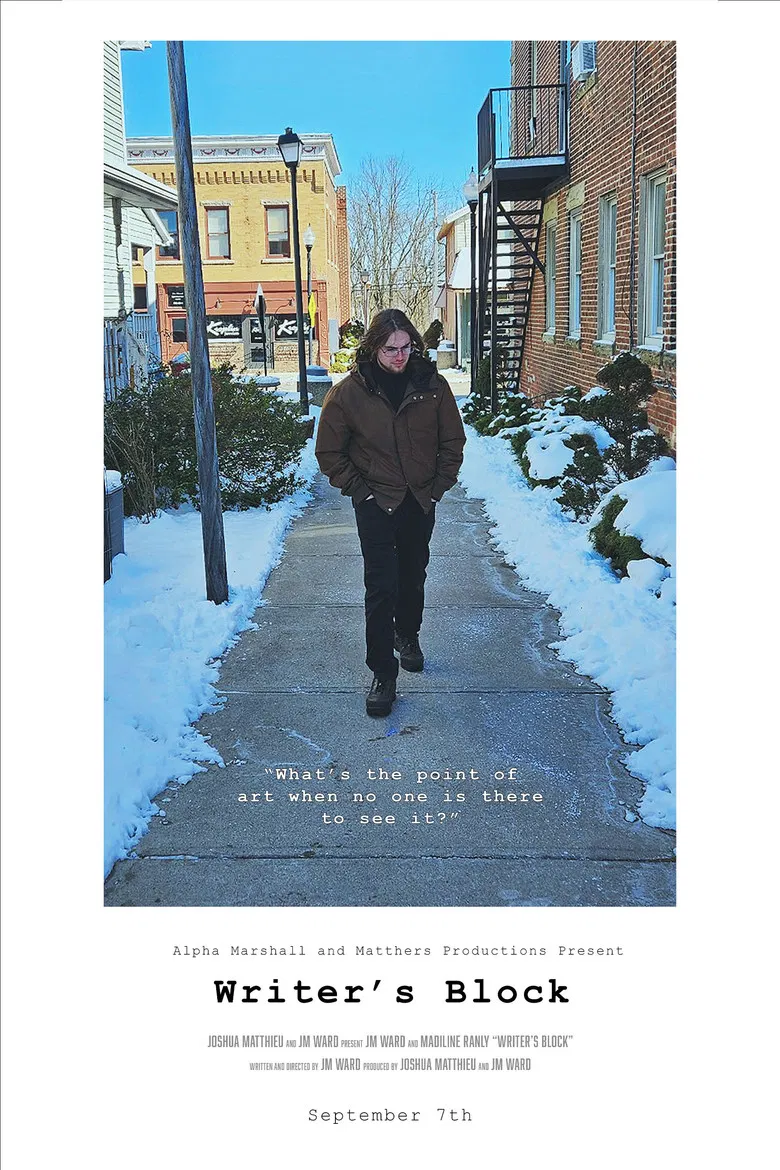 Writer's Block poster background