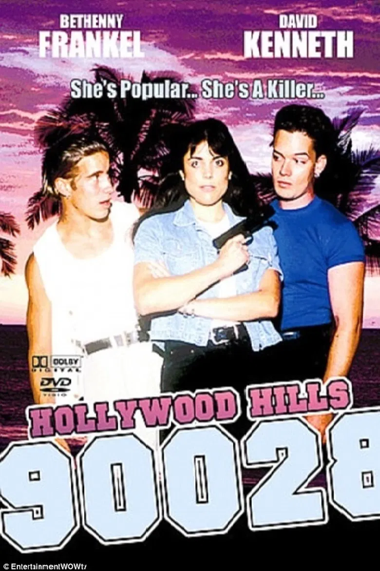 Hollywood Hills 90028 poster background