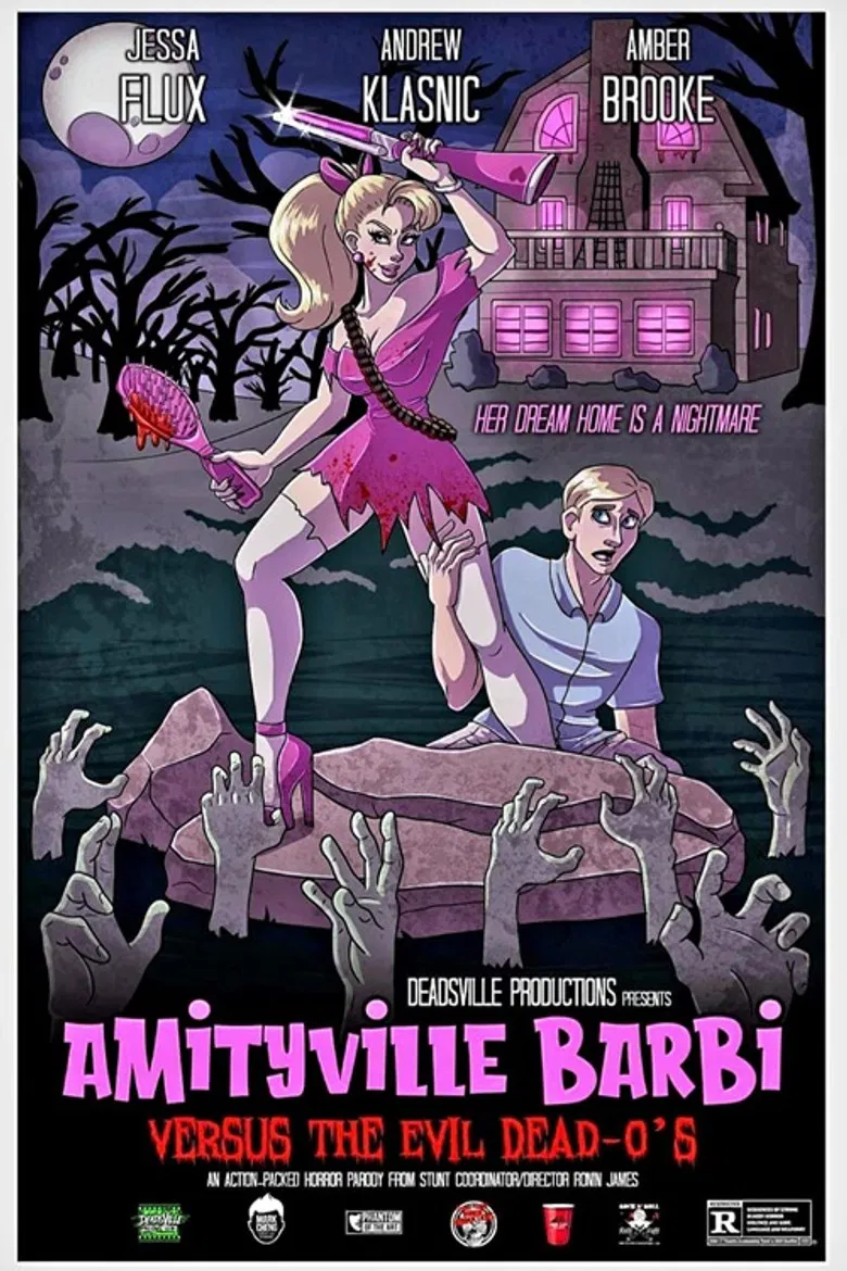 Amityville Barbi poster background