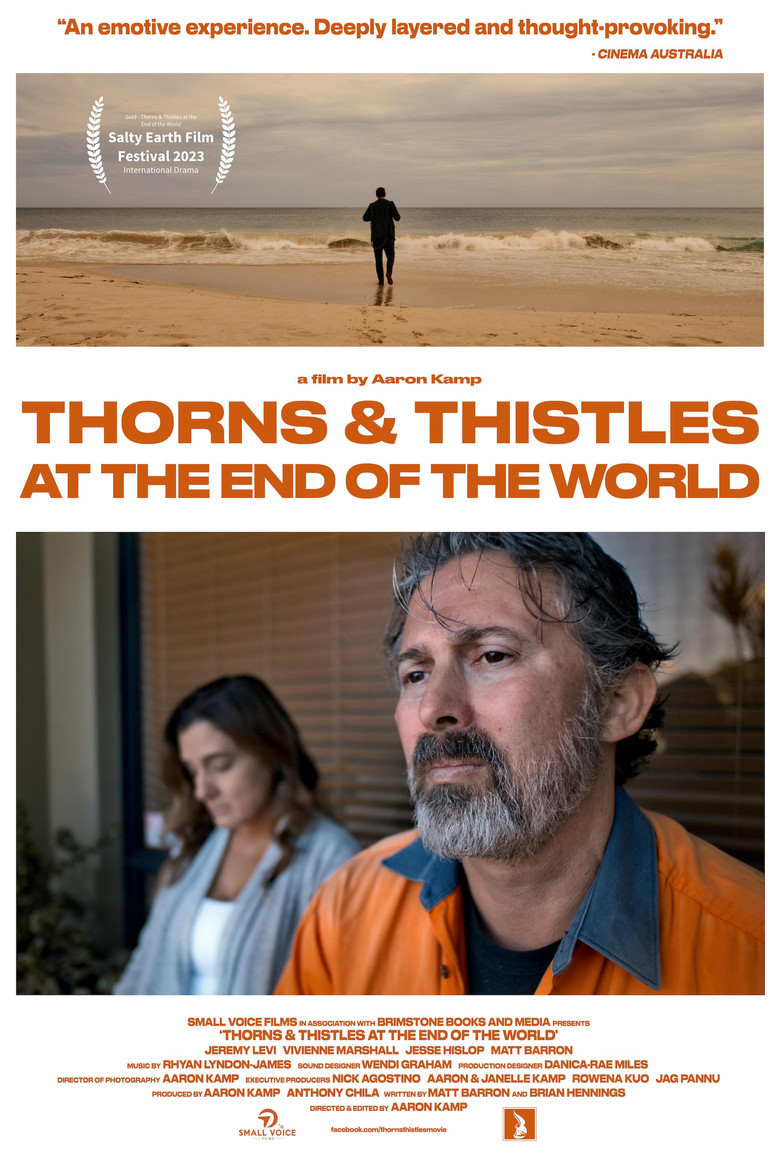 Thorns & Thistles at the End of the World poster background