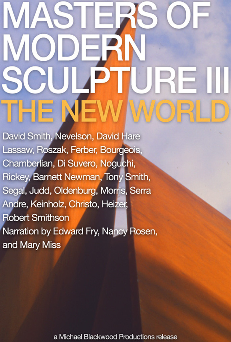 Masters of Modern Sculpture Part III: The New World poster background