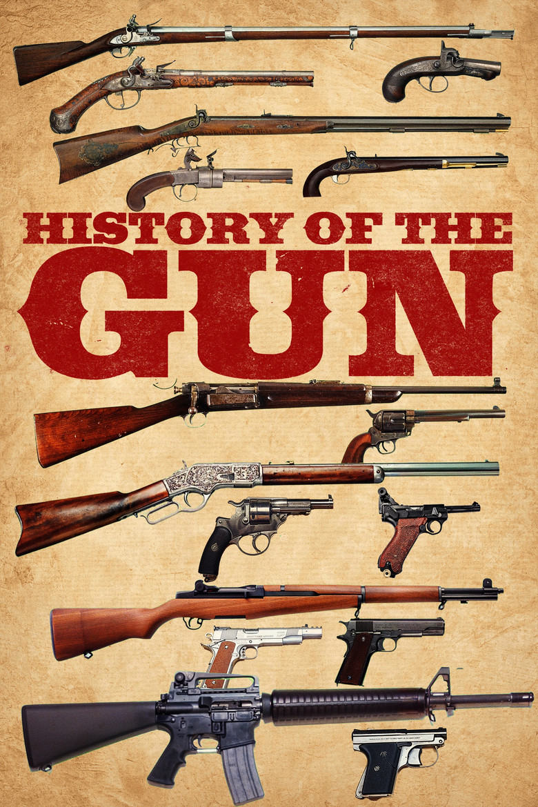 History of the Gun poster background