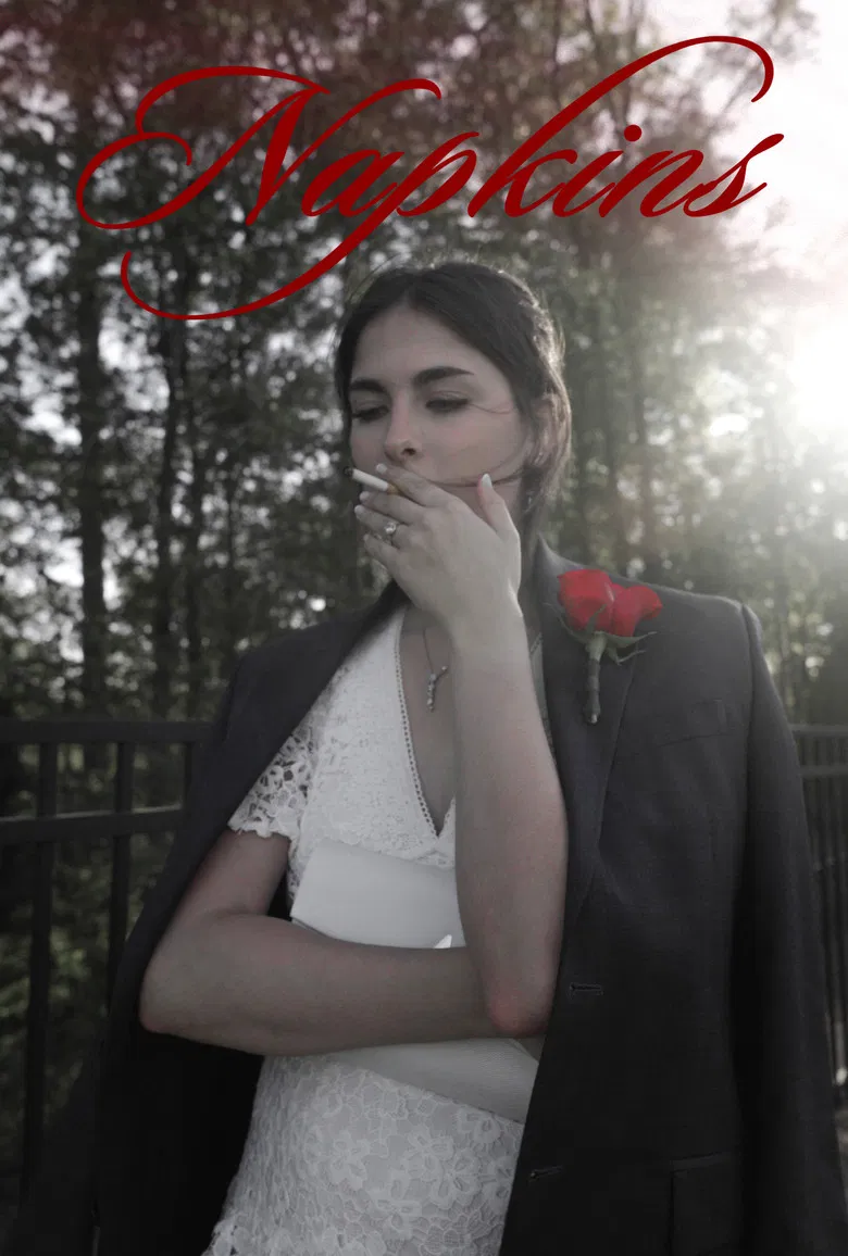 Napkins poster background