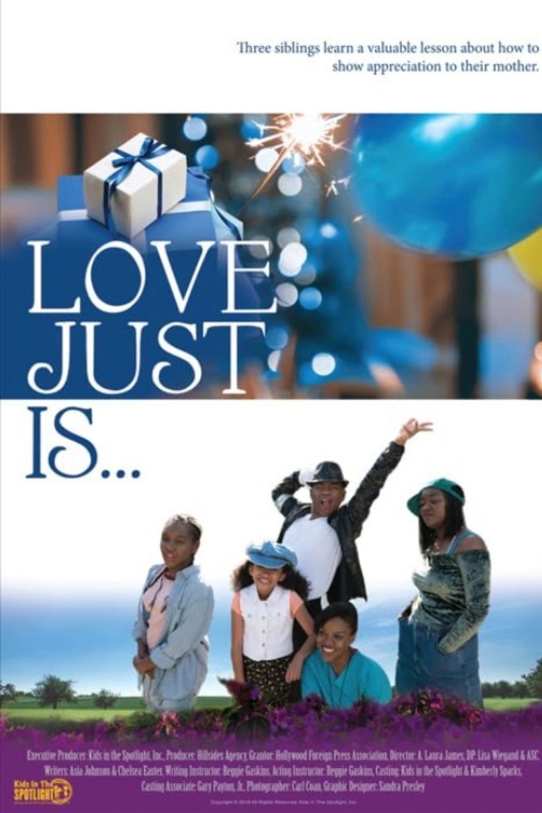 Love Just Is poster background