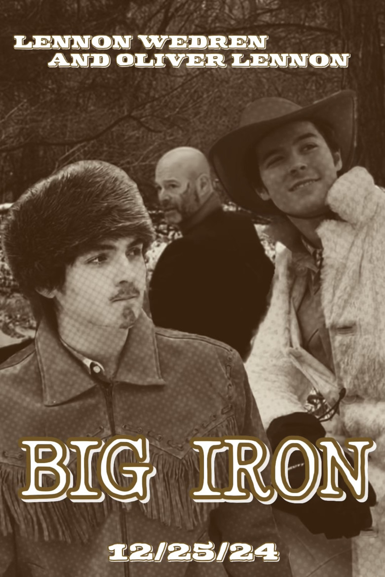 Big Iron poster background