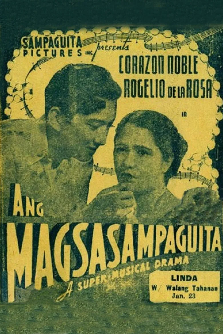 Ang Magsasampaguita poster background