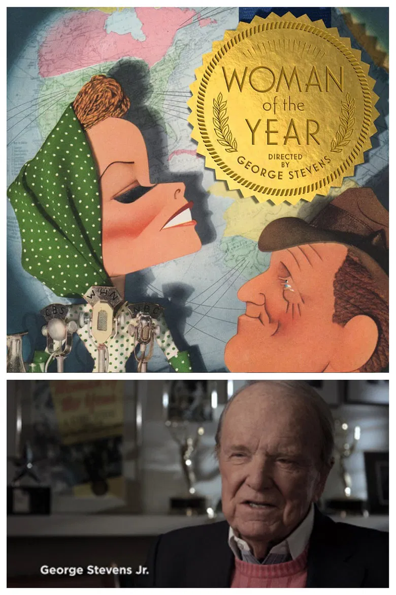 George Stevens Jr. on 'Woman of the Year' poster background