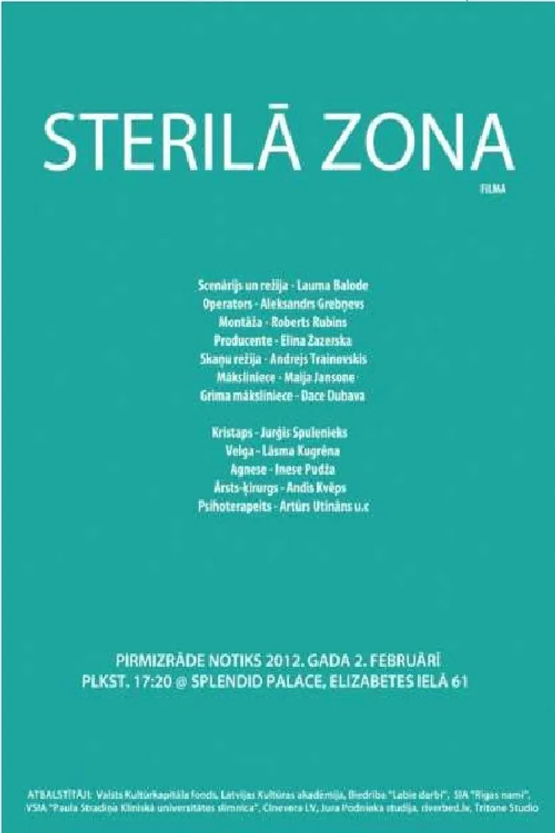 Sterile Zone poster background