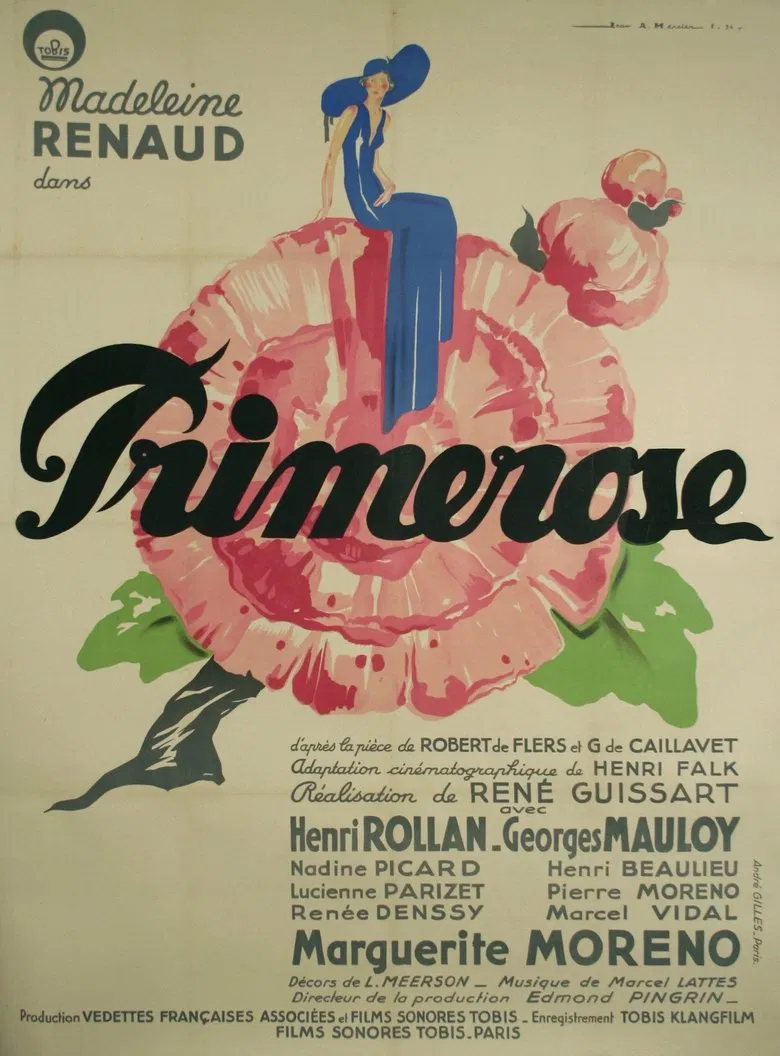 Primerose poster background