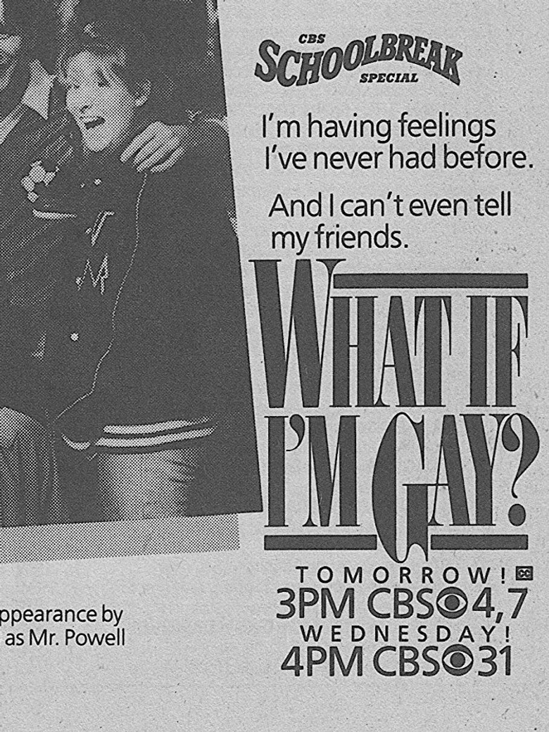 What If I'm Gay? poster background