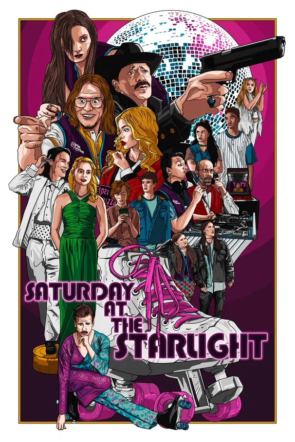 Saturday at the Starlight poster background