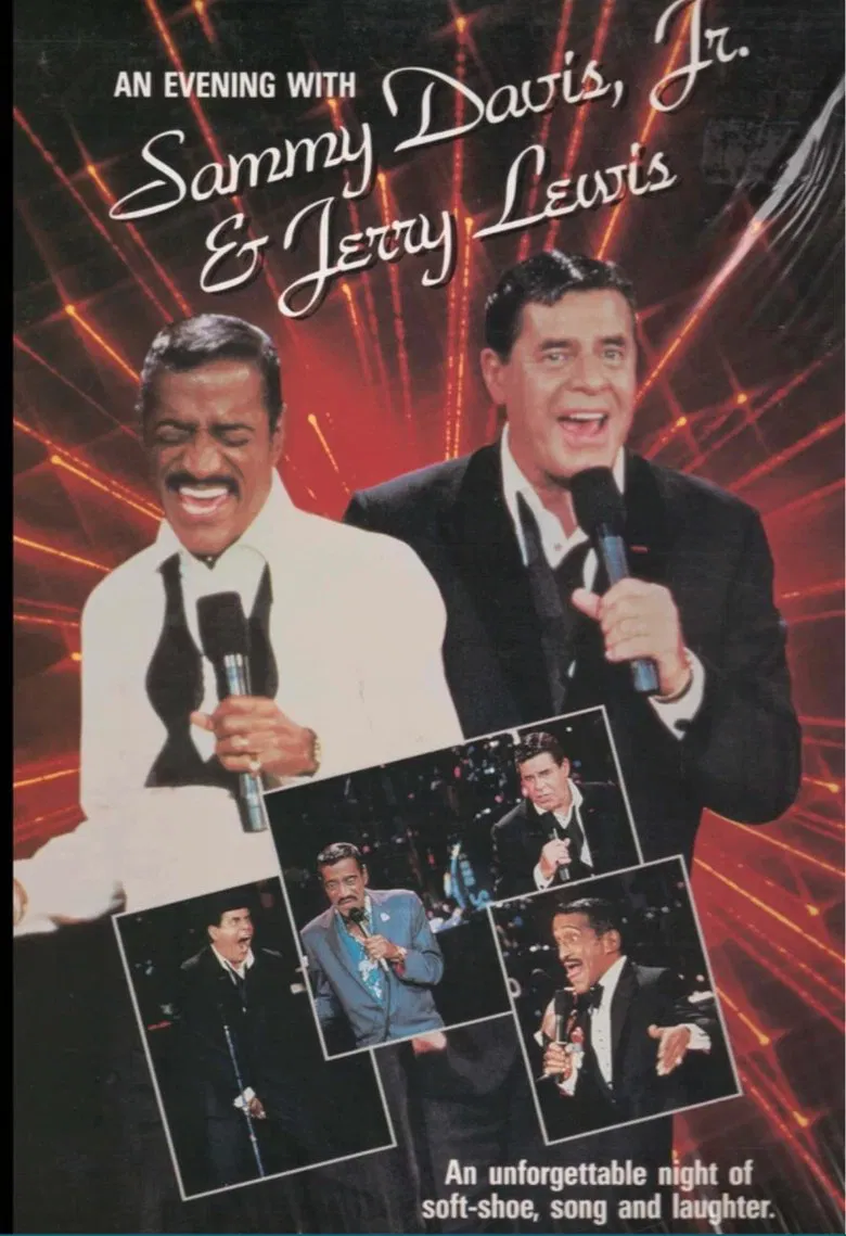 An Evening with Sammy Davis, Jr. & Jerry Lewis poster background