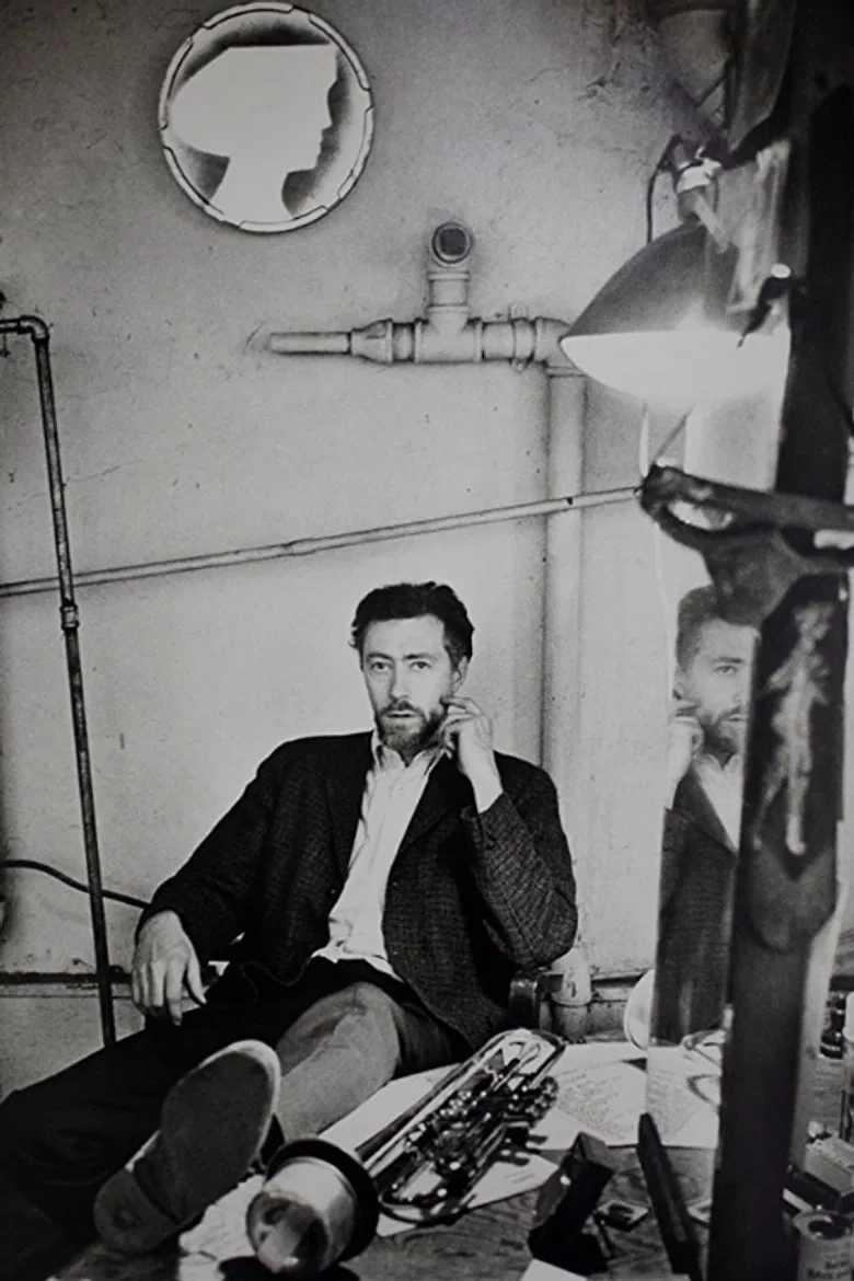 Portrait of Snow poster background