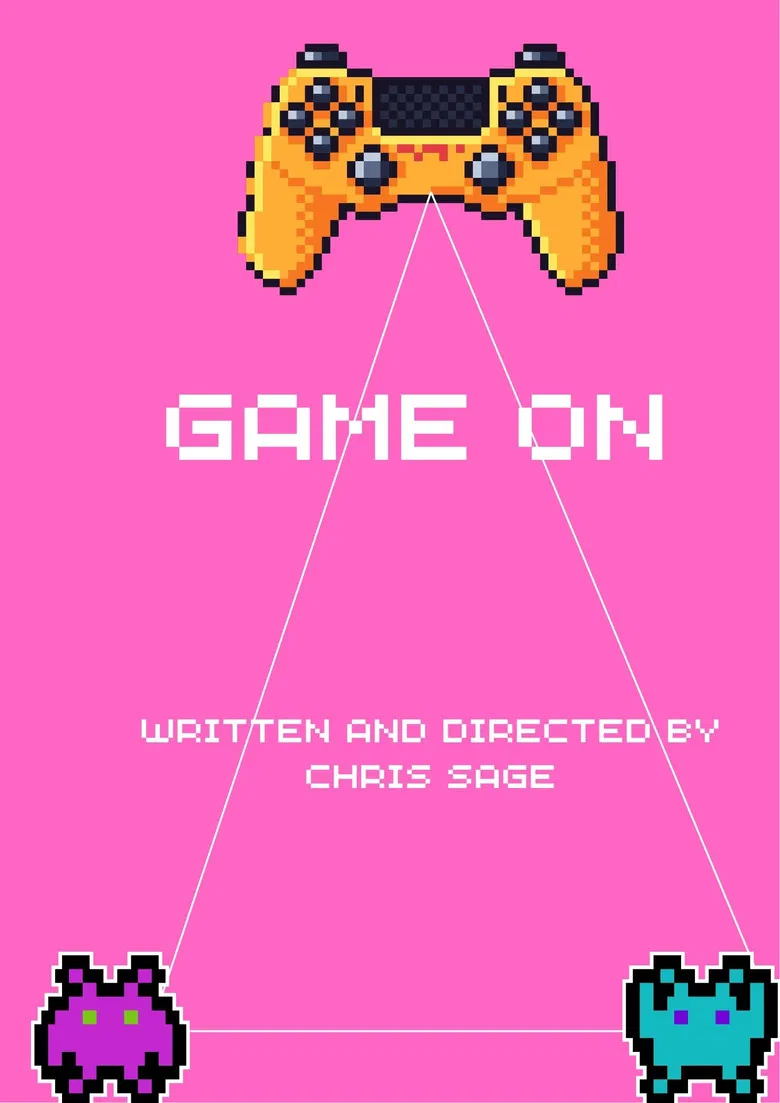 Game On poster background