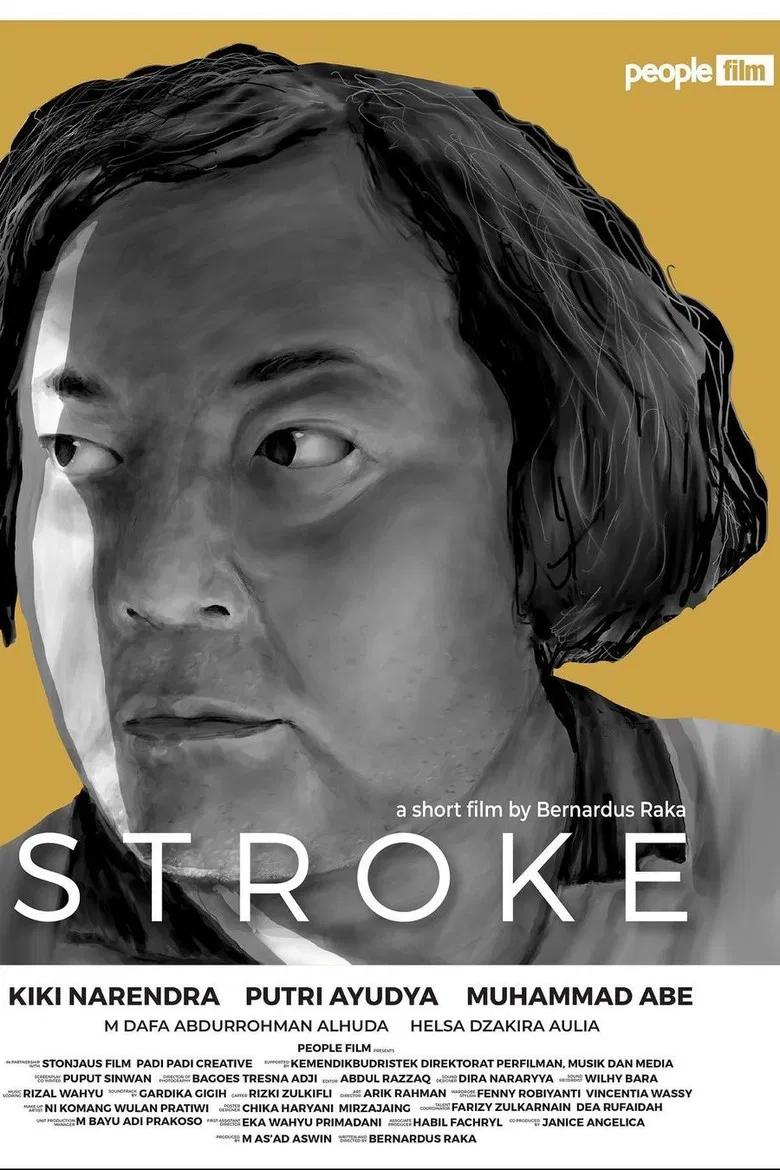Stroke poster background