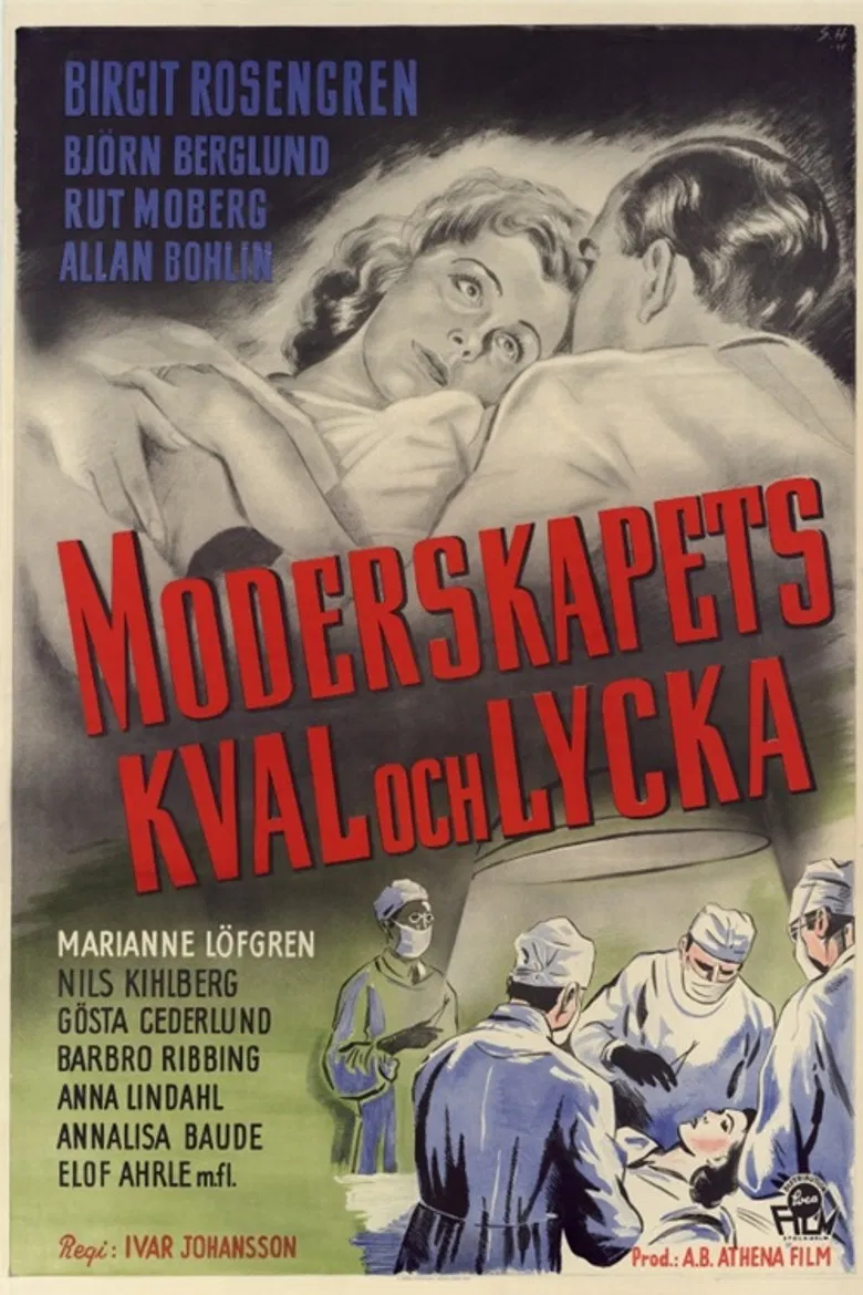 Moderskapets kval och lycka poster background