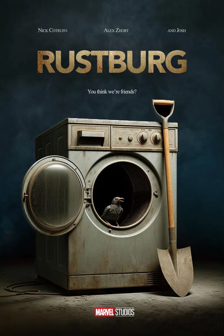 Rustburg poster background