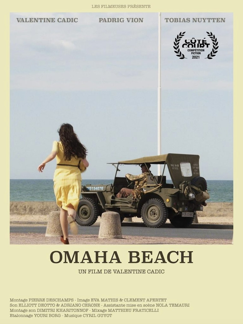 Omaha Beach poster background