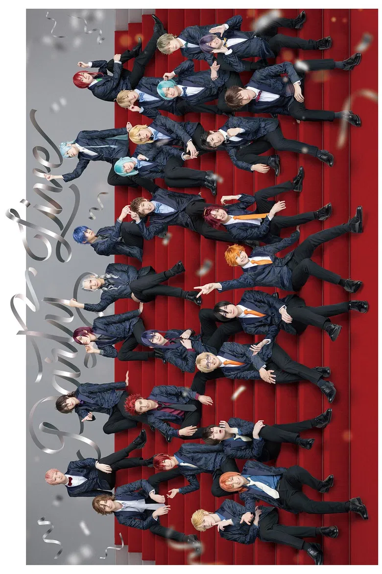 Ensemble Stars! THE STAGE -Party Live- poster background